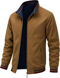 Men's Reversible Bomber Jacket | Lightweight 2-in-1 Windbreaker