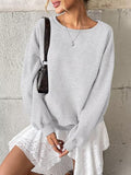 Women's Oversized Fleece Crewneck Sweatshirt | Pullover